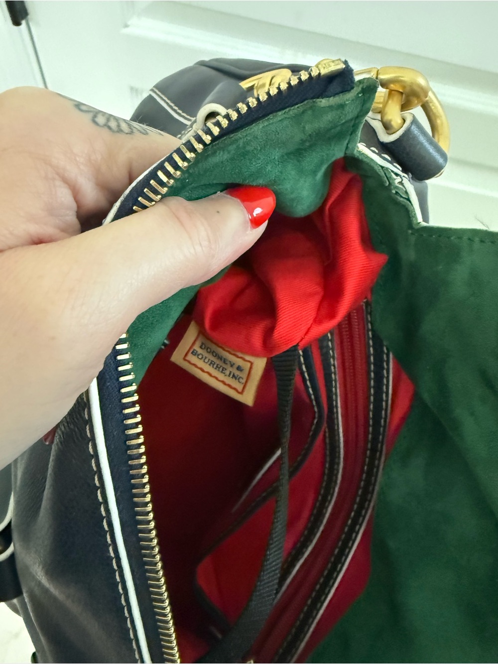 Dooney & Bourke Florentine Edge Medium Satchel - Picture 7 of 7